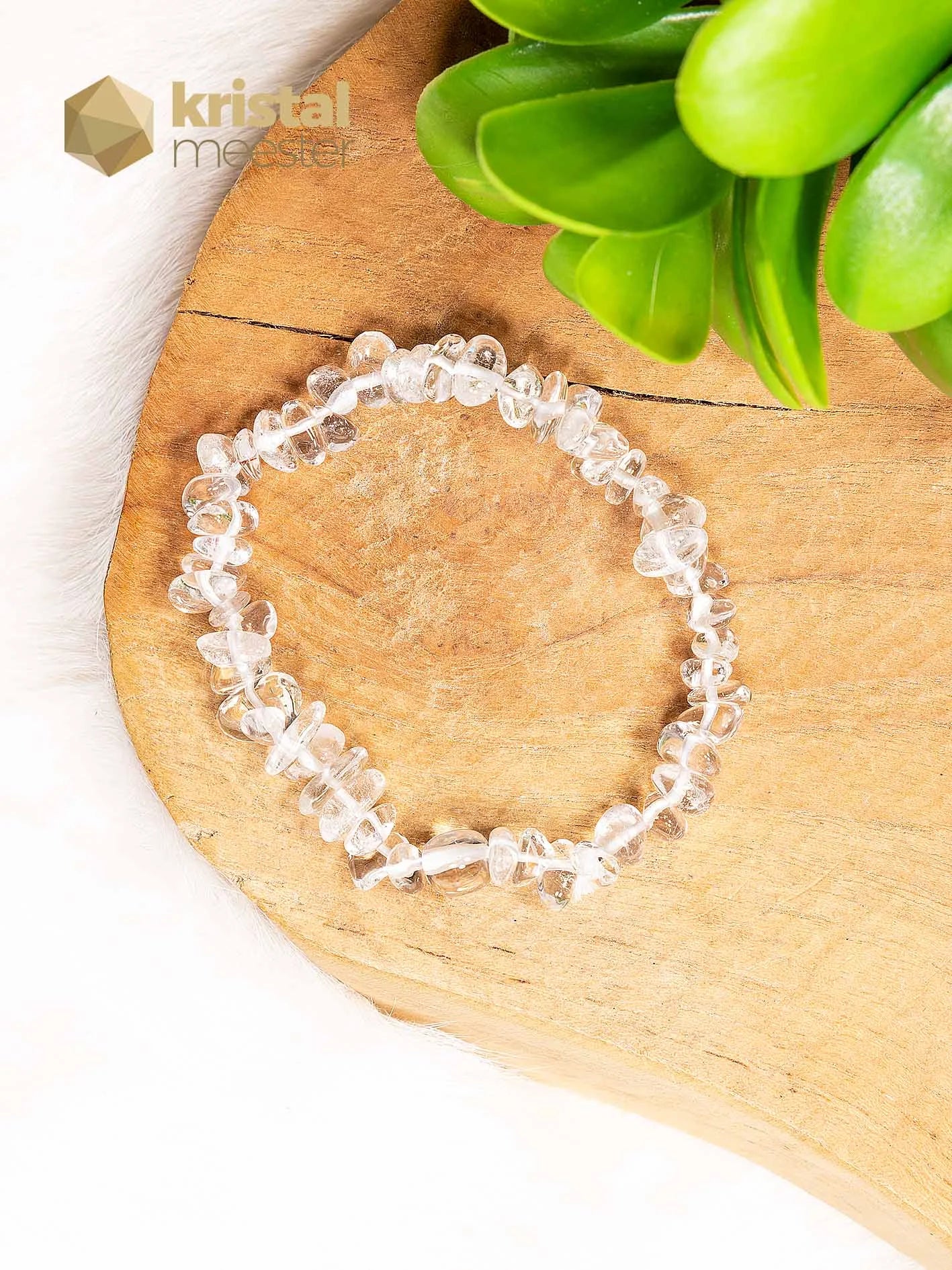 Bergkristal Splitarmband