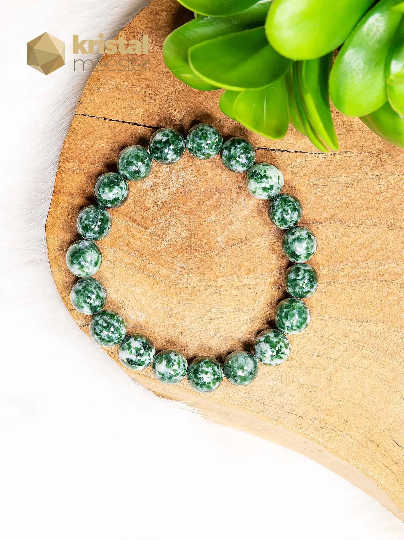 Boomagaat Kogelarmband - 10 mm