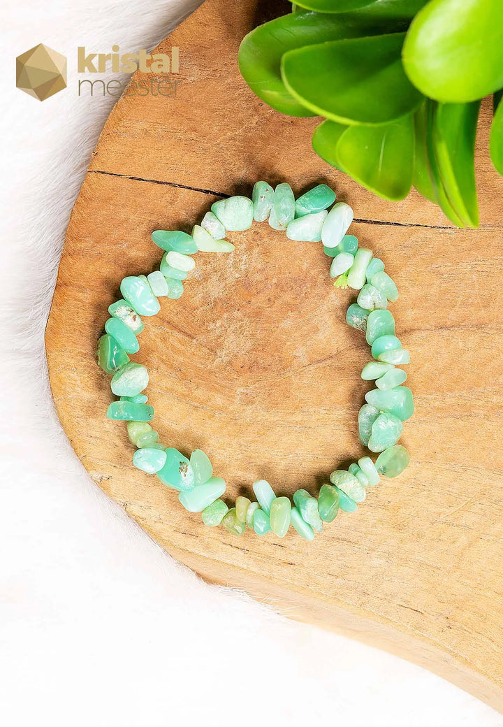 Chrysopraas Splitarmband