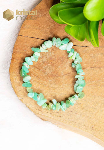 Chrysopraas Splitarmband