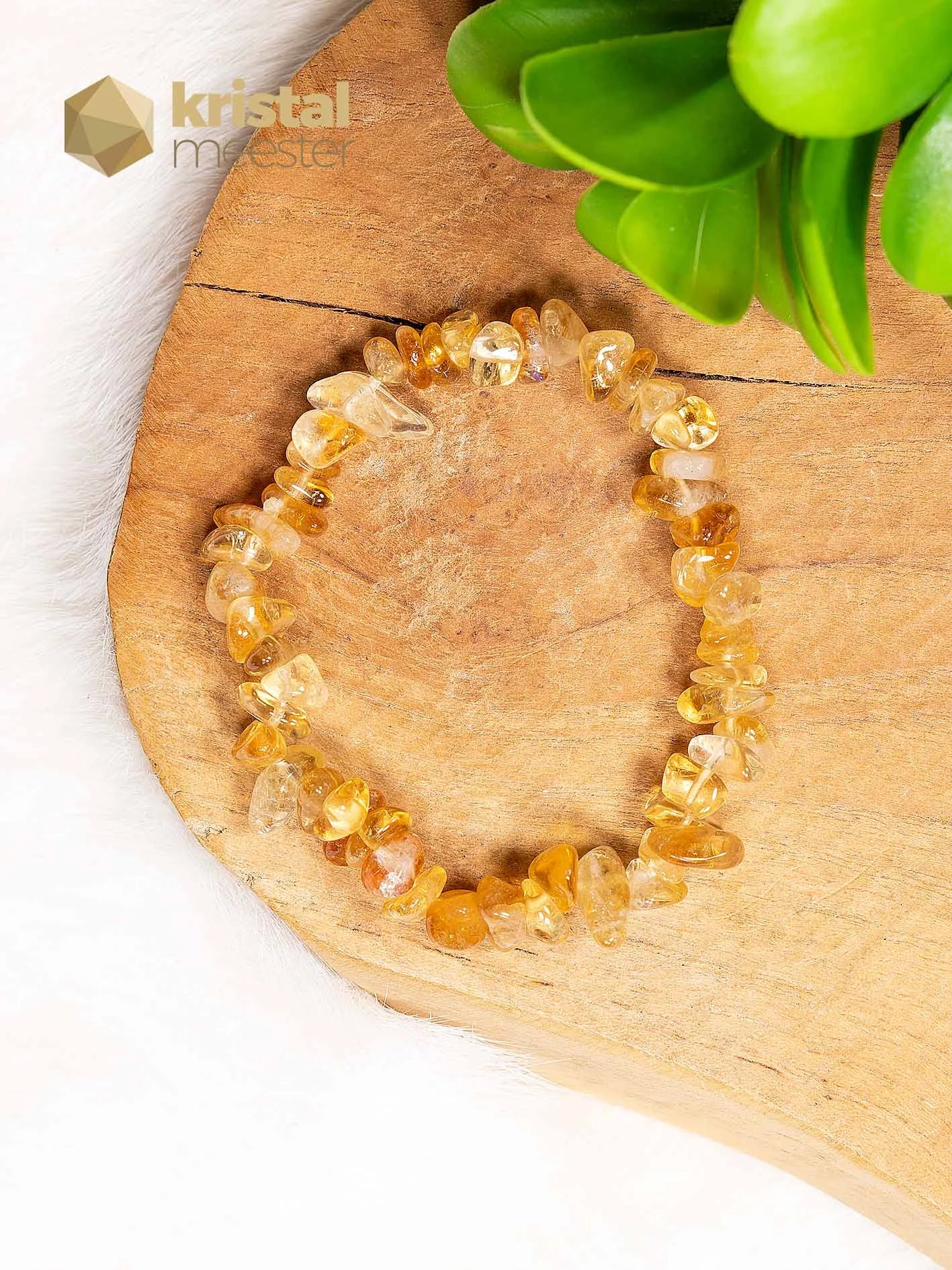 Citrien Splitarmband (verhit)