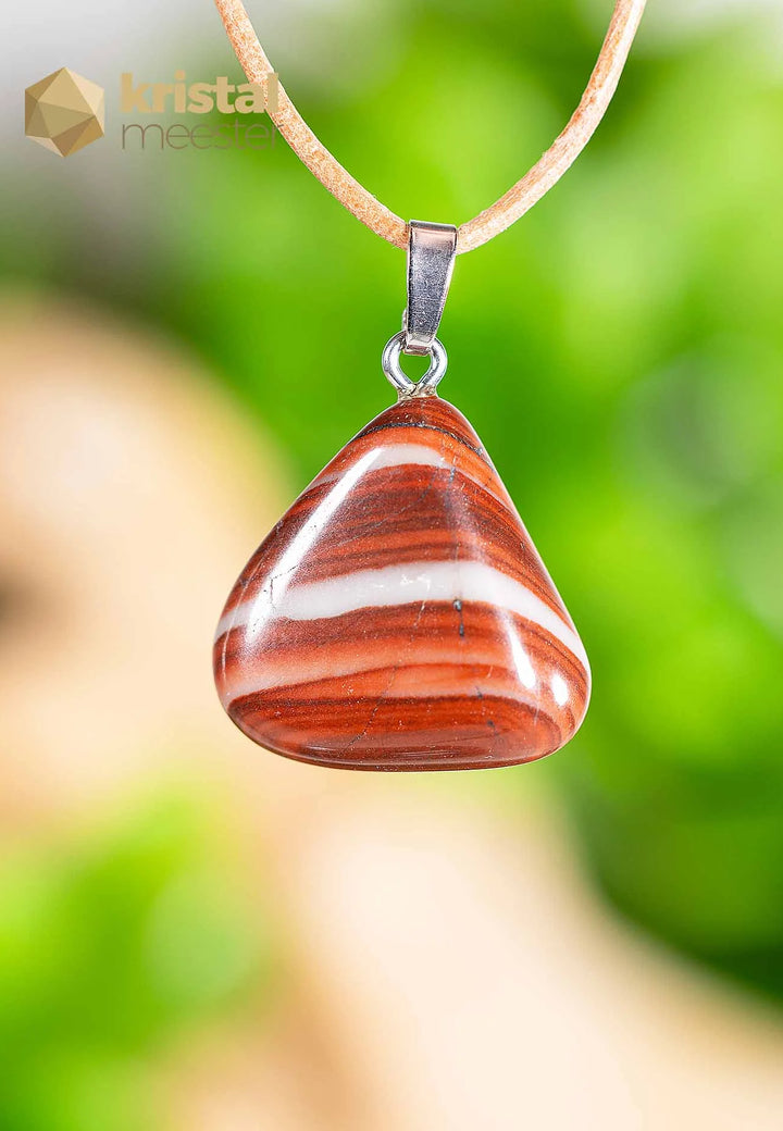 Dolomiet hanger met zilver oog - nr. 1