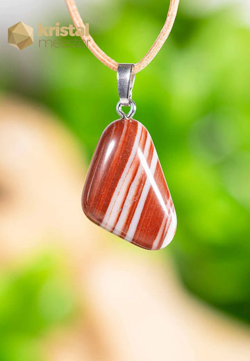 Dolomite pendant with silver loop - no. 2