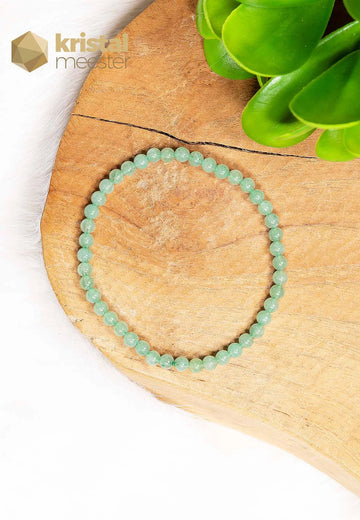 Green Aventurine Ball bracelet 3-4 mm