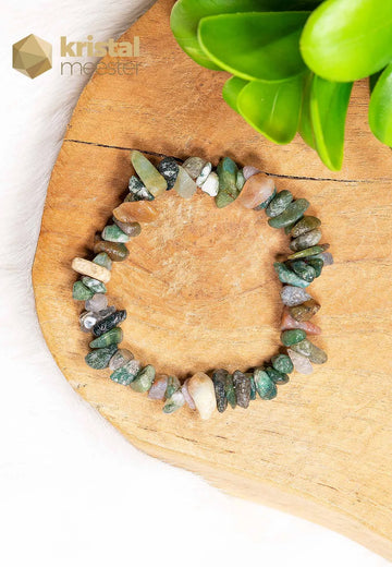 Heliotrope Chip Bracelet