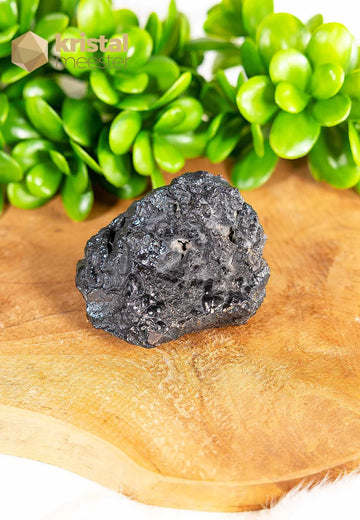 Hematite Glass Head raw - no. 1