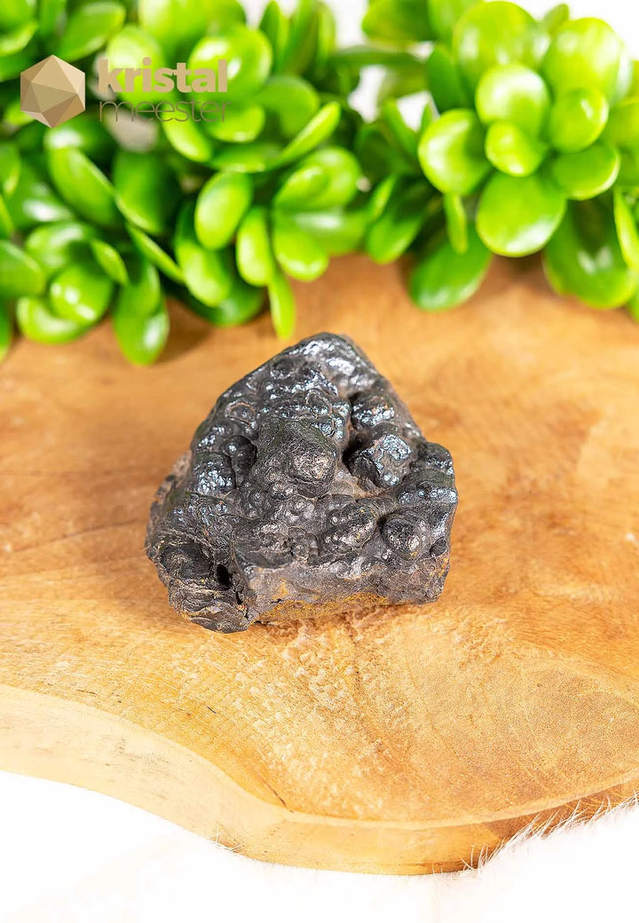 Hematite Glass Head raw - no. 3