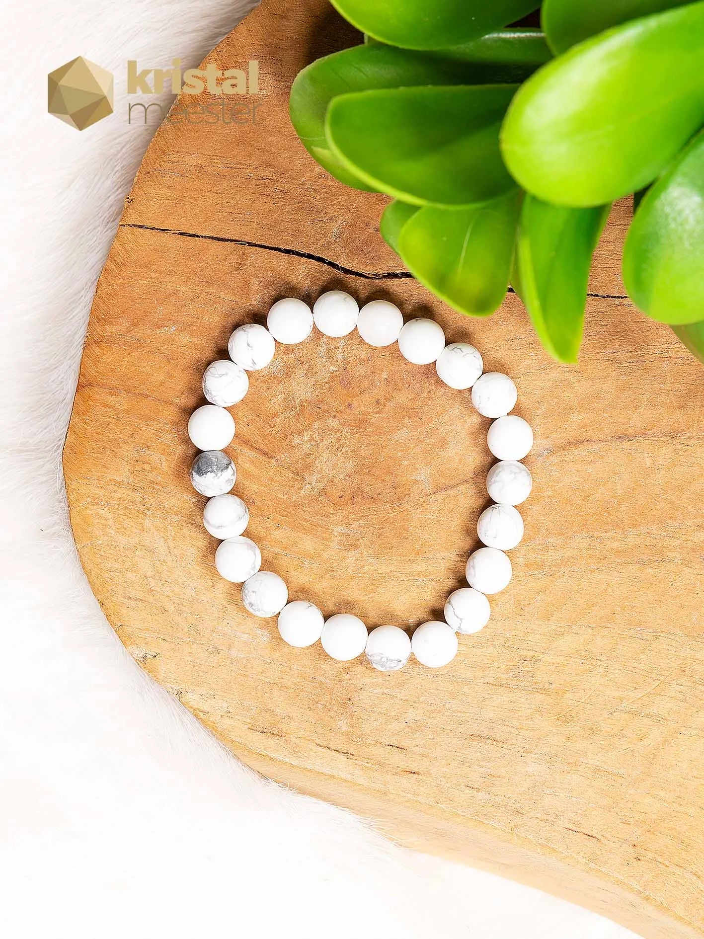 Howliet Kogelarmband - 6 mm - Kind