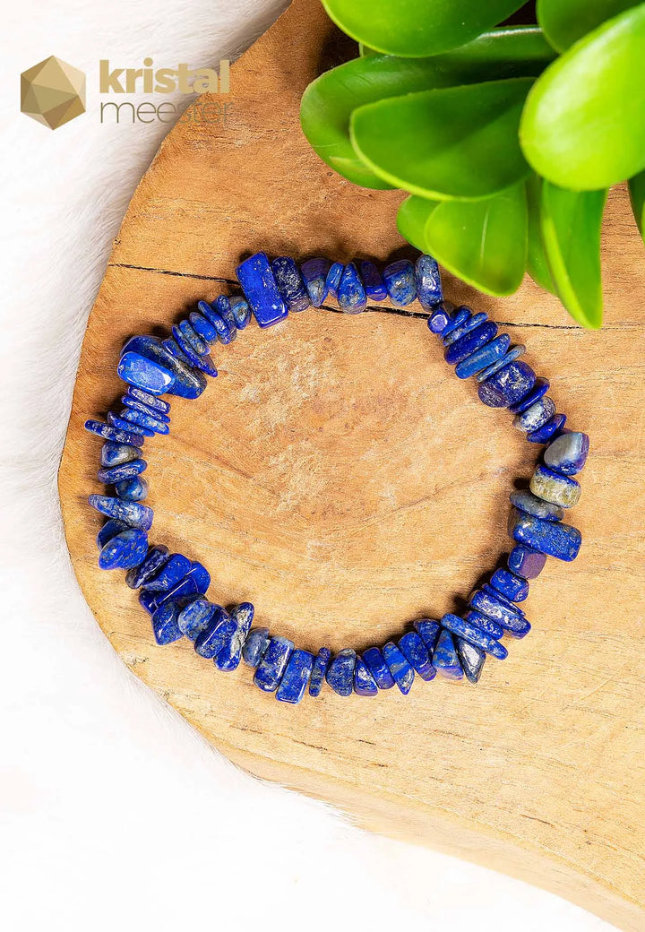 Lapis Lazuli EX Chip Bracelet