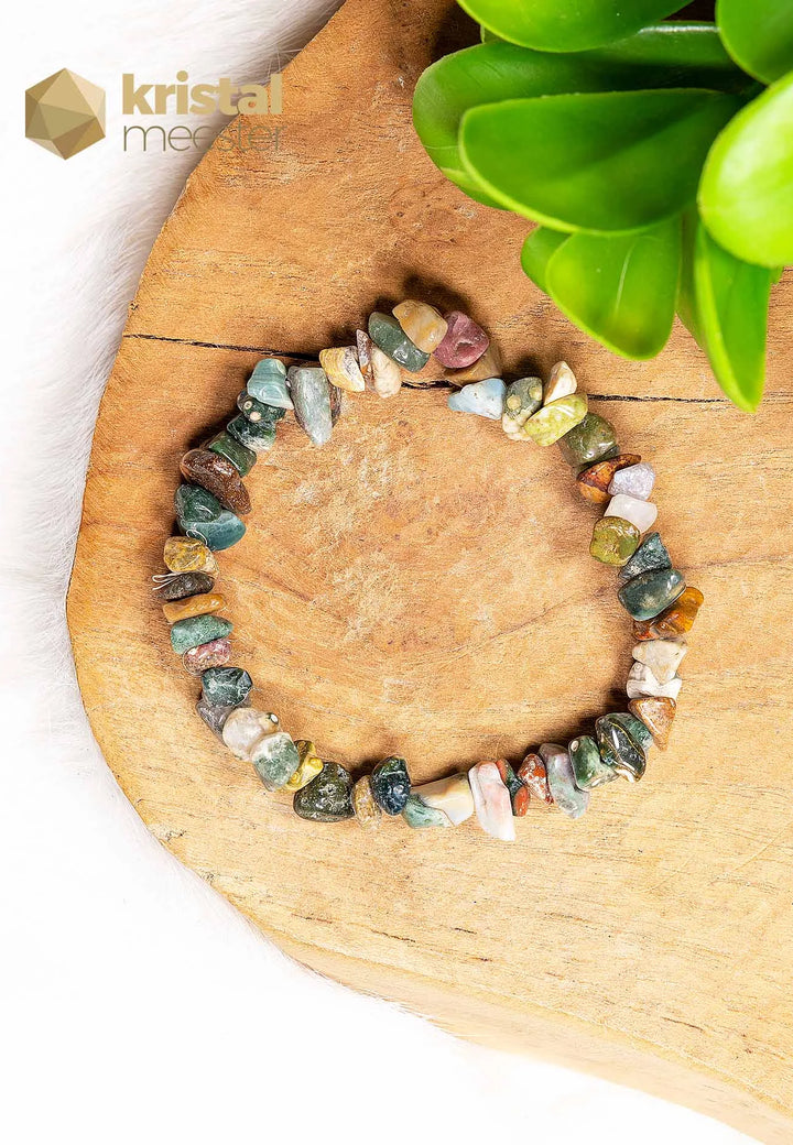 Ocean Jasper Chip Bracelet