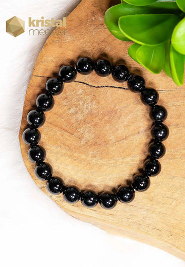 Onyx Kogelarmband - 10 mm