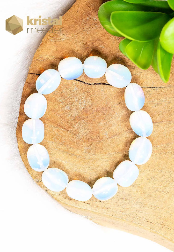 Opalite Nugget Bracelet (man-made)