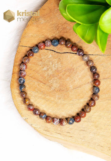 Pietersiet Kogelarmband - 6 mm