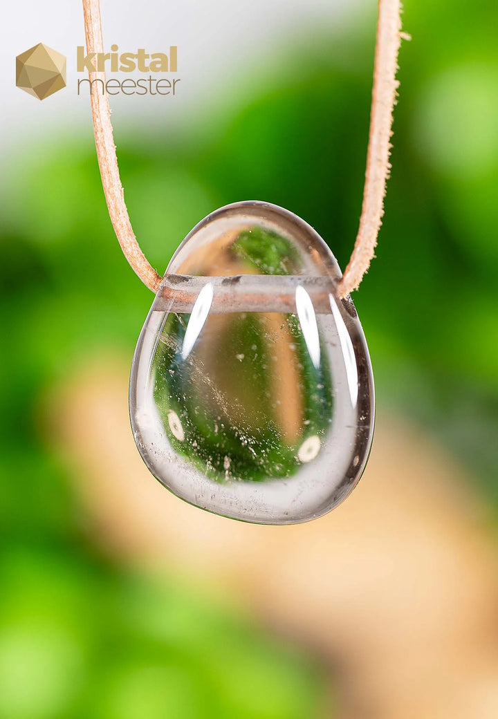 Smokey Quartz Pendant, drilled - no. 2