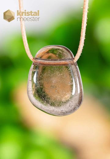 Smokey Quartz Pendant, drilled - no. 4