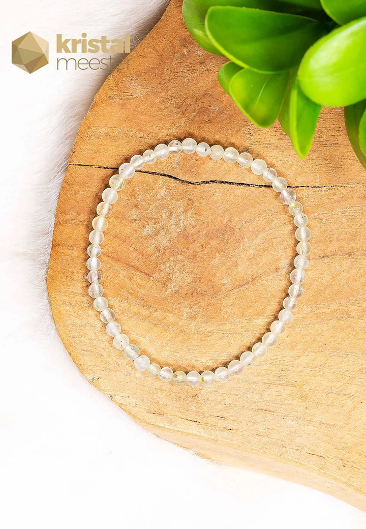 Serpentijn EX Kogelarmband - 4 mm