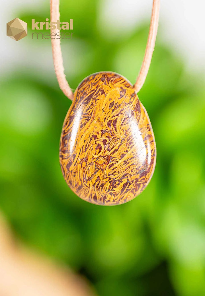 Snakeskin Jasper Pendant, drilled - no. 5
