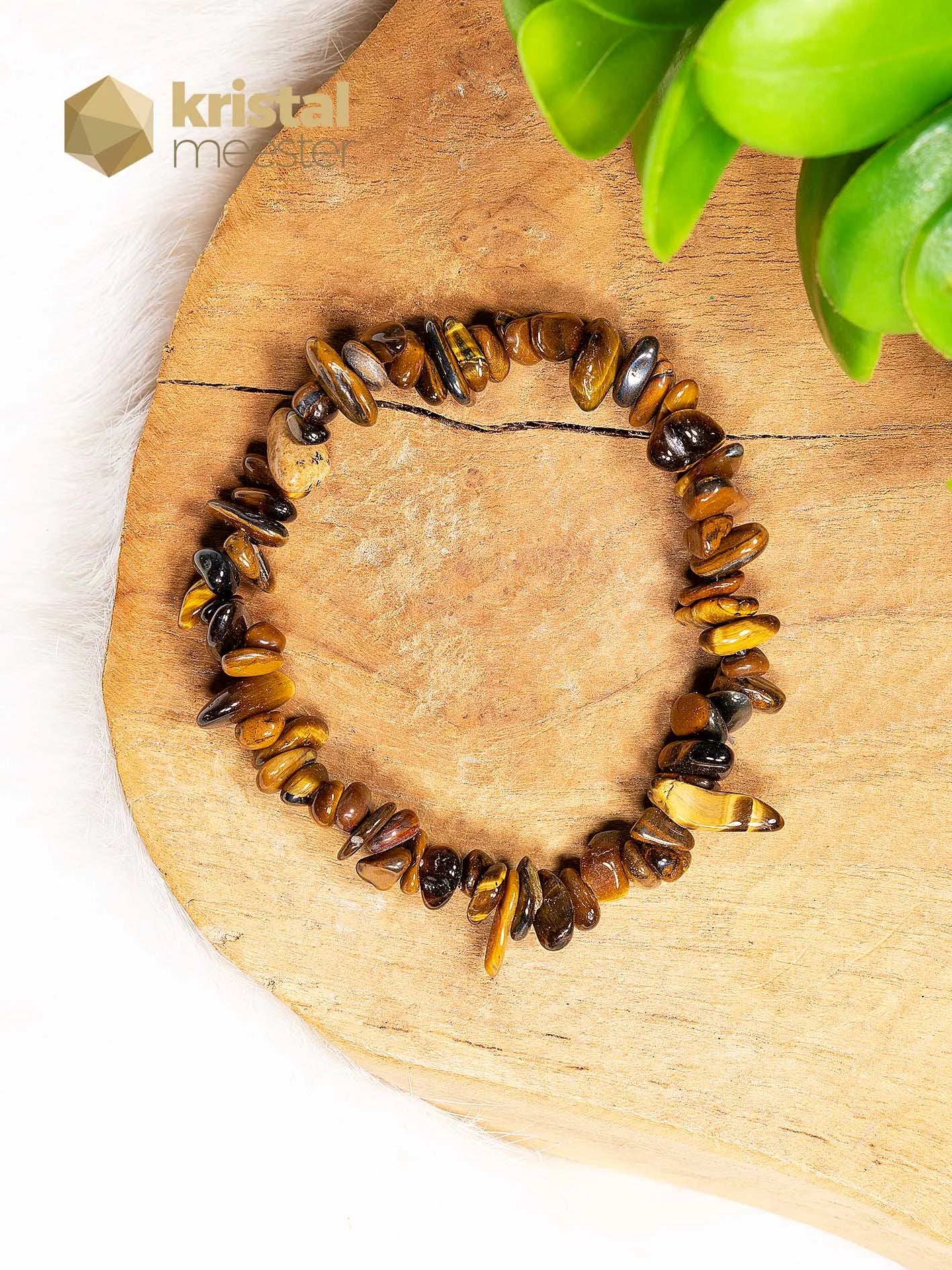 Tijgeroog Splitarmband