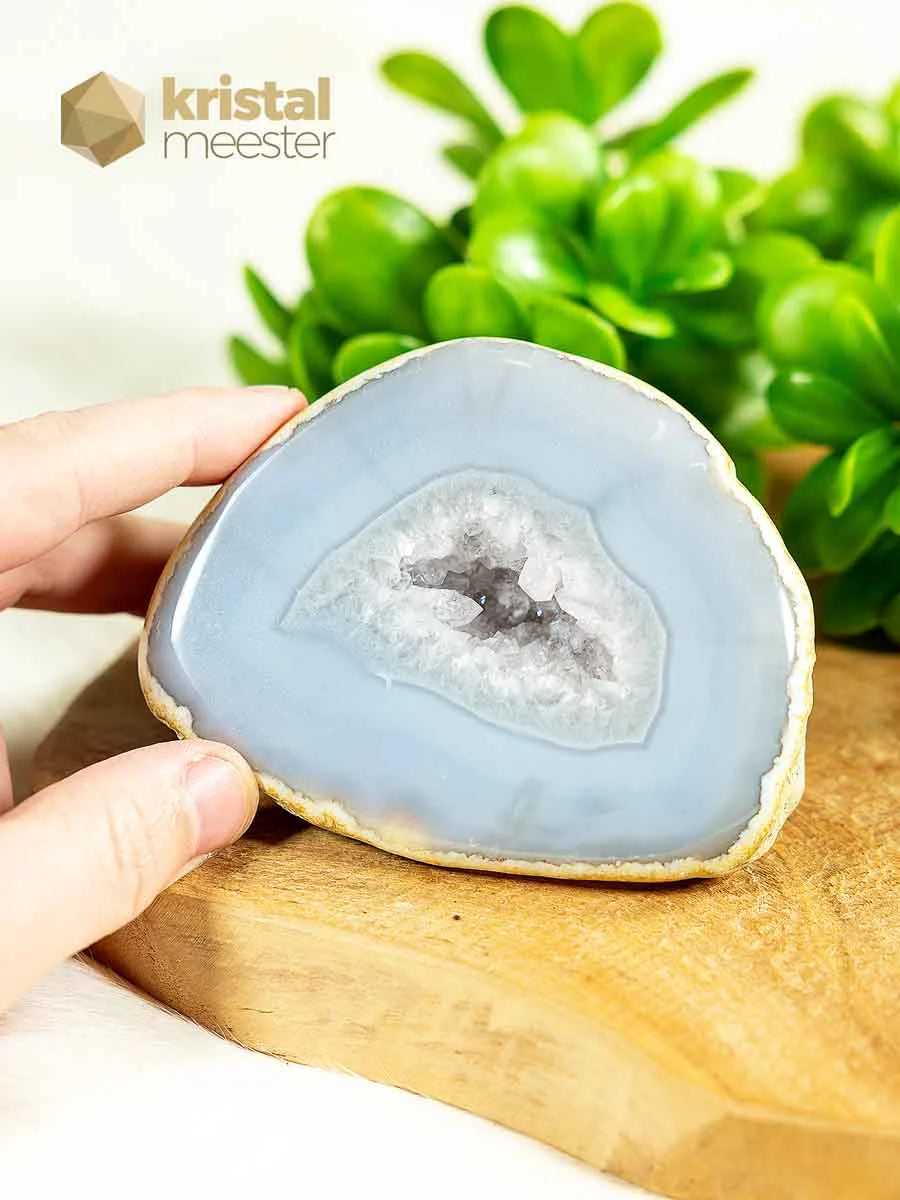 Agate Geode Blue - no. 1