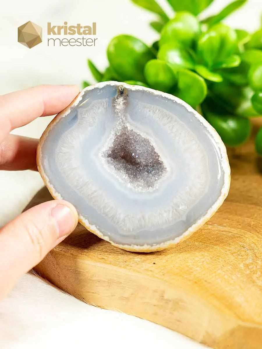 Agate Geode Blue - no. 2