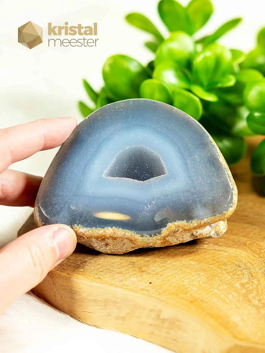 Agate Geode Blue - no. 3