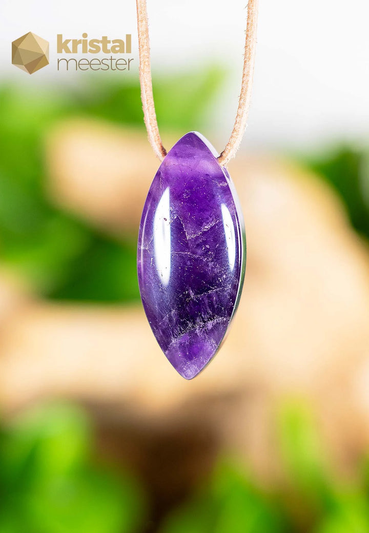 Amethist hanger doorboord - ovaal - nr. 4