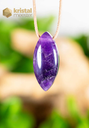 Amethist hanger doorboord - ovaal - nr. 4