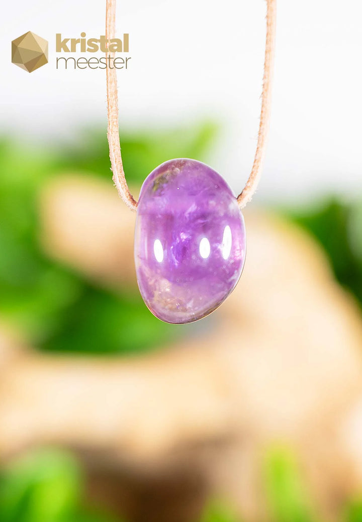 Ametrien EX hanger doorboord - nr. 3