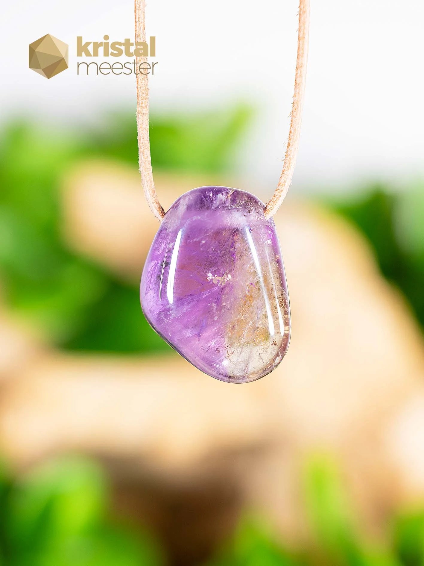 Ametrine EX pendant drilled - no. 4