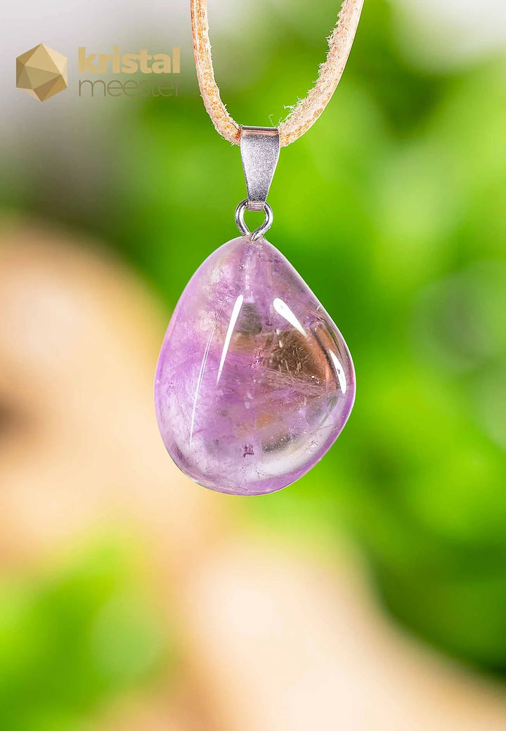 Ametrine EX pendant with silver loop - no. 4