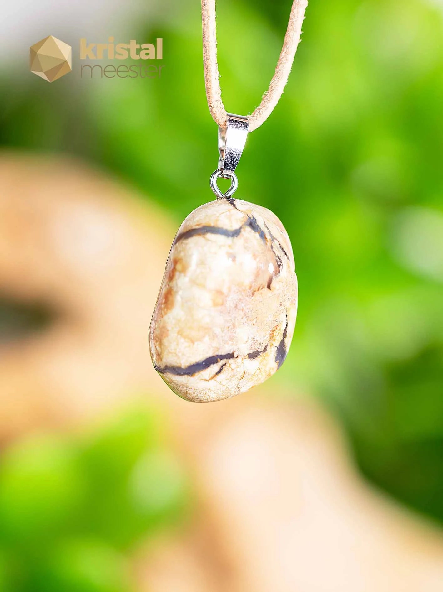 Australian Amulet pendant with silver loop - no. 3