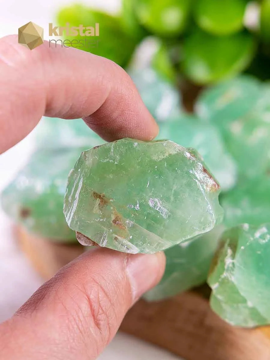 Green Calcite Raw - Size M