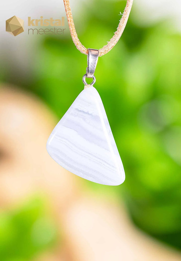 Chalcedoon EX hanger met zilver oog - nr. 5