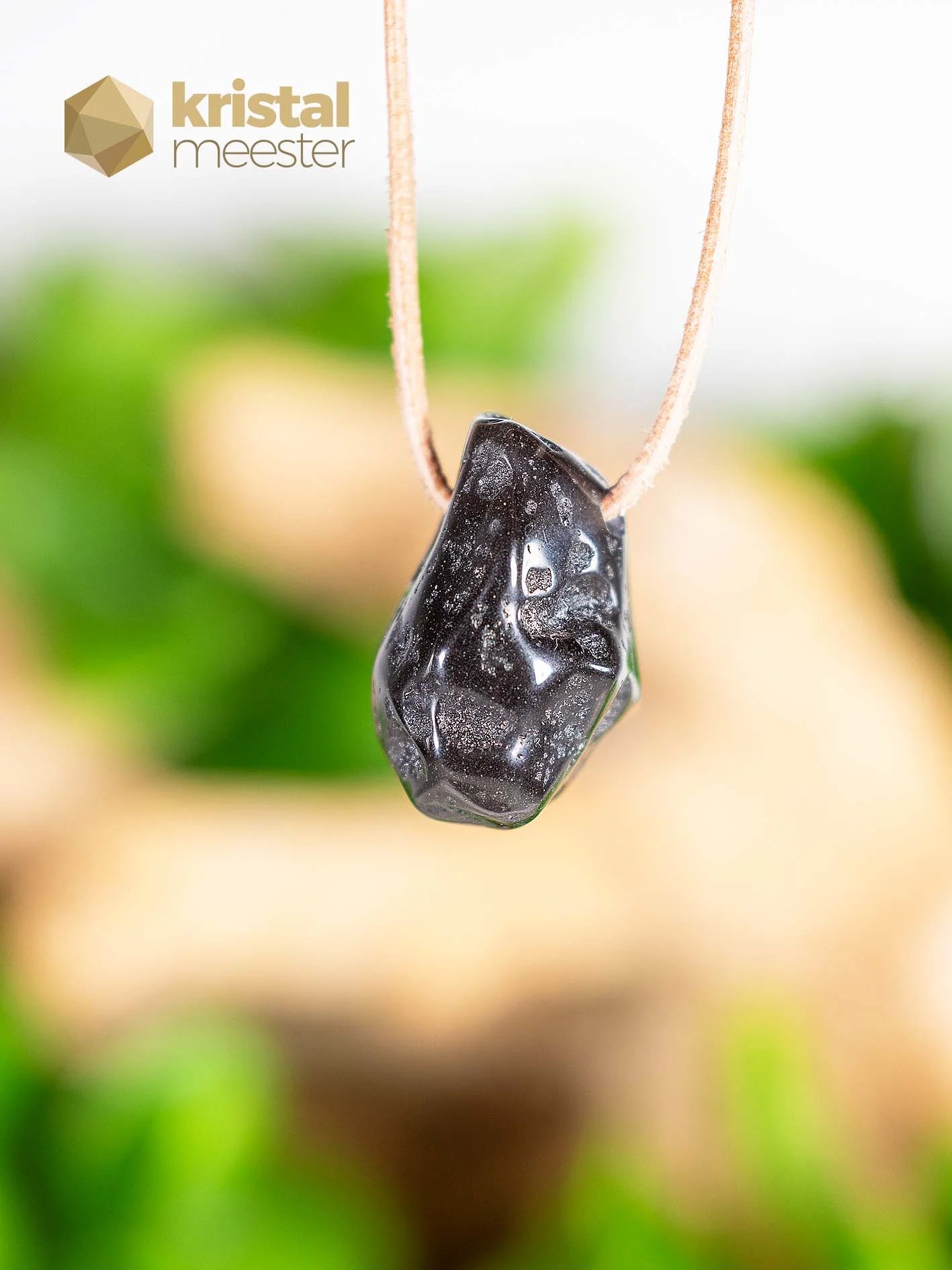 Cintamani pendant drilled - no. 1