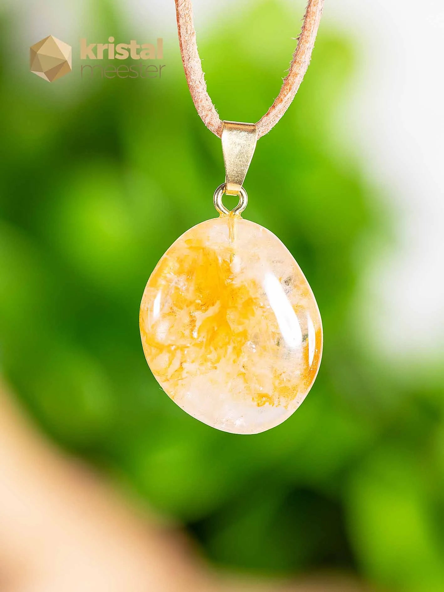 Golden Healer EX pendant, gold plated - no. 5