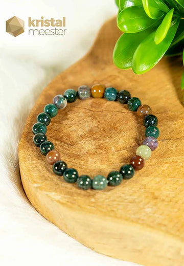 Heliotrope Ball Bracelet - 8 mm