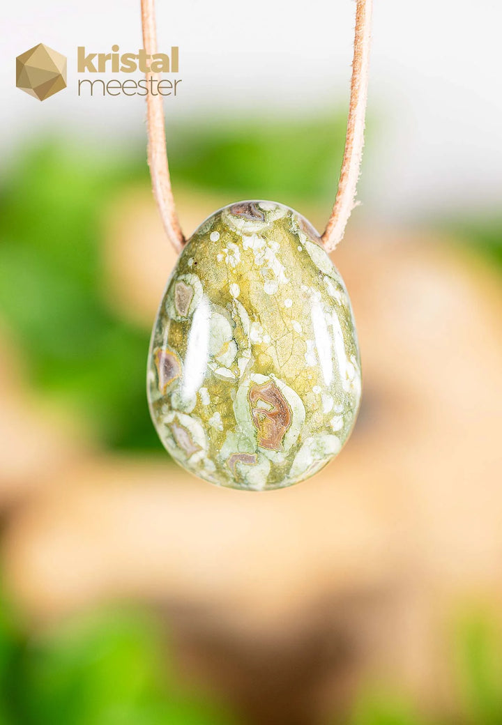 Rhyolite Pendant - drilled - no. 1