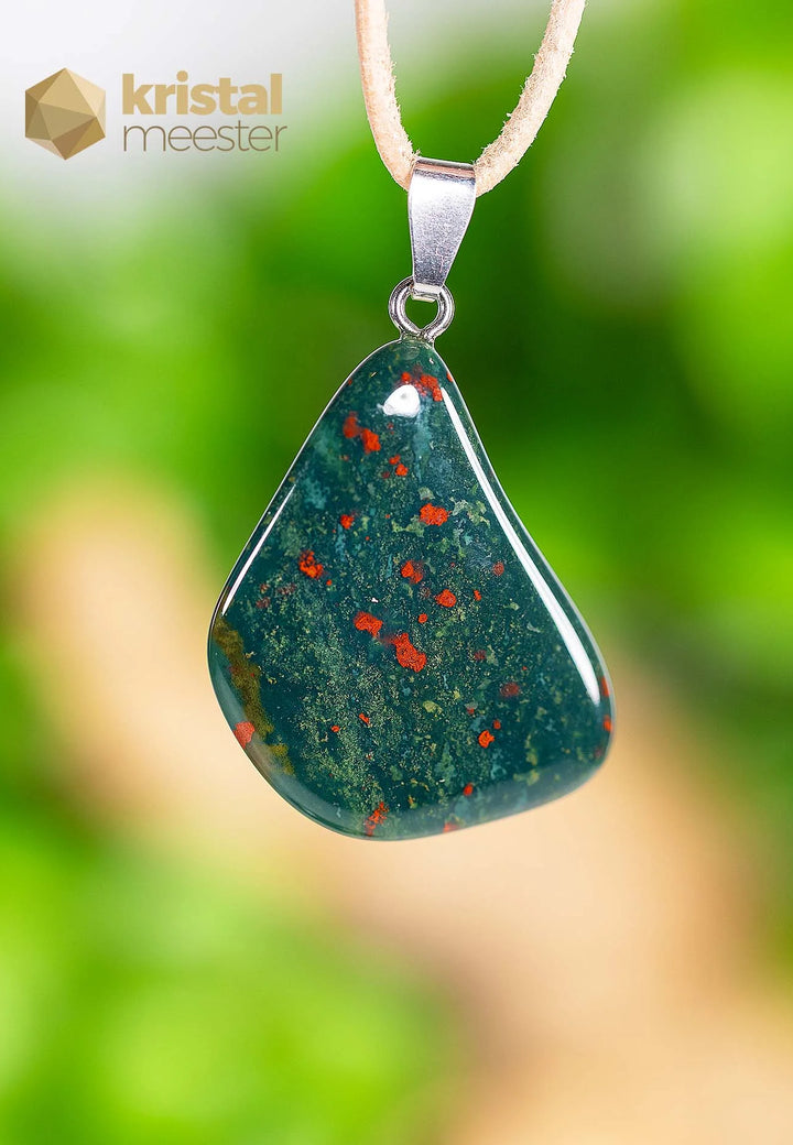 Heliotrope EX Pendant with silver loop - no. 1