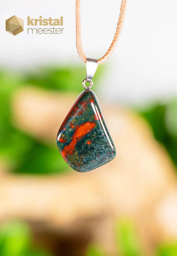 Heliotrope EX Pendant with silver loop - no. 2