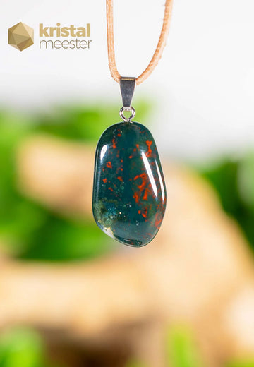 Heliotrope EX Pendant with silver loop - no. 3