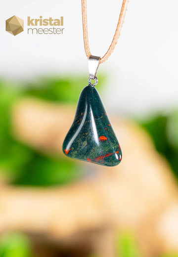 Heliotrope EX Pendant with silver loop - no. 4