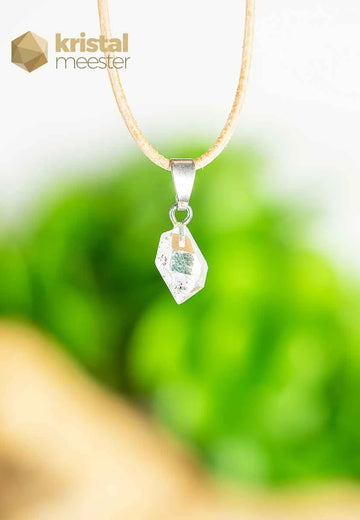 Herkimer Diamond Pendant with silver loop - no. 2