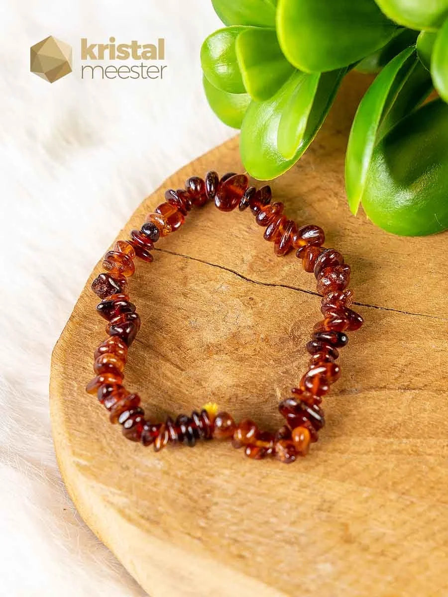 Hessoniet Granaat Splitarmband