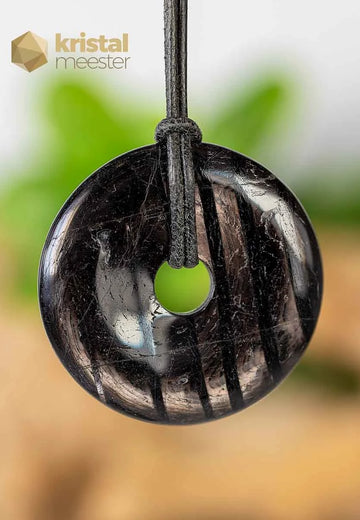 Hypersthene Donut - 40 mm