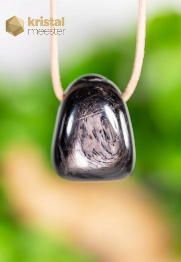 Hypersthene Pendant, drilled - no. 2