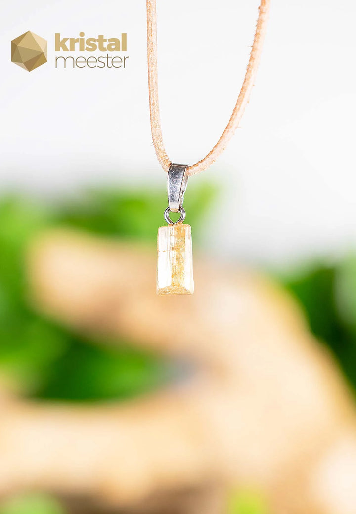 Imperial Topaas hanger met zilveroog - nr. 3