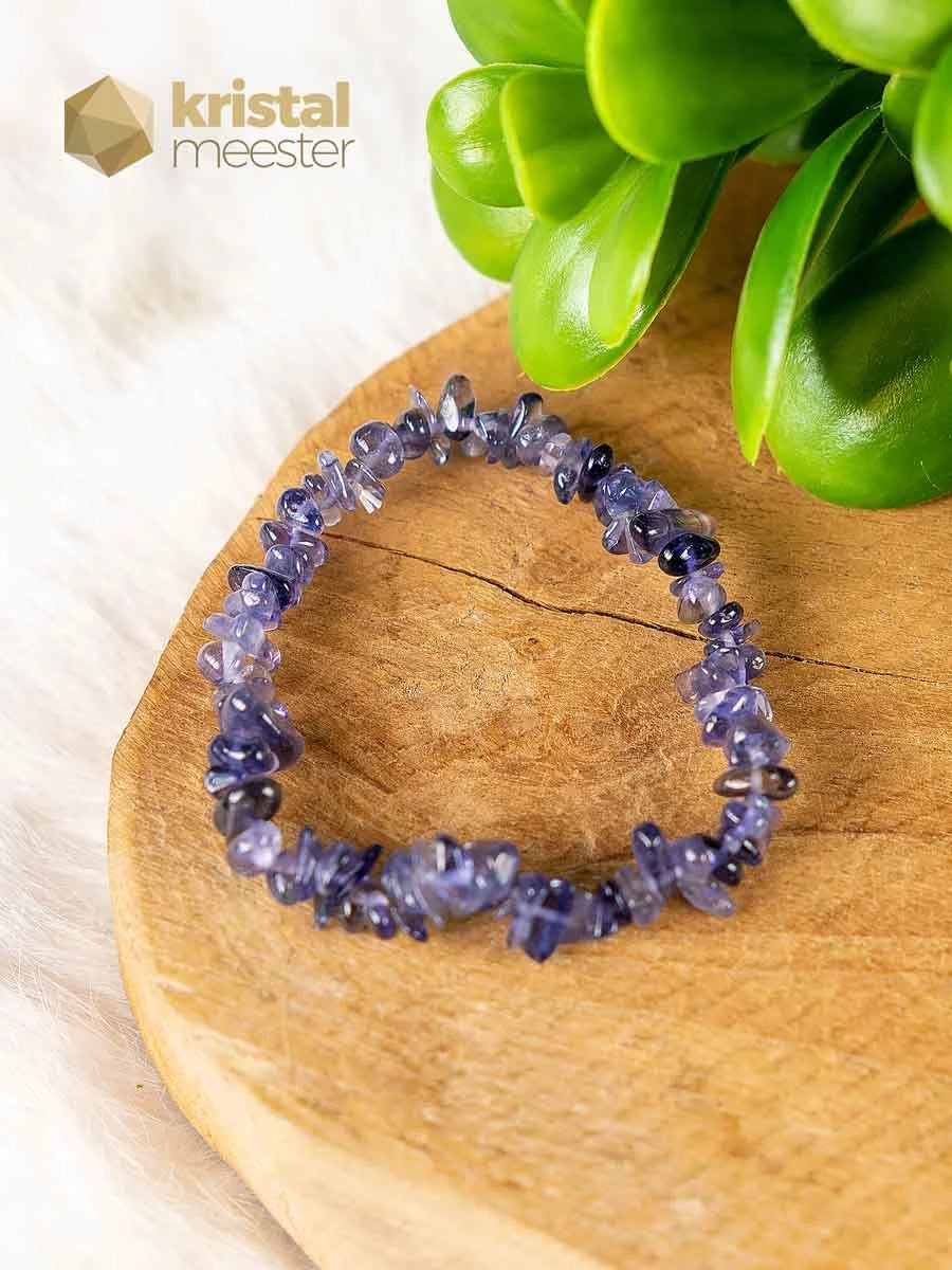 iolite Chip Bracelet