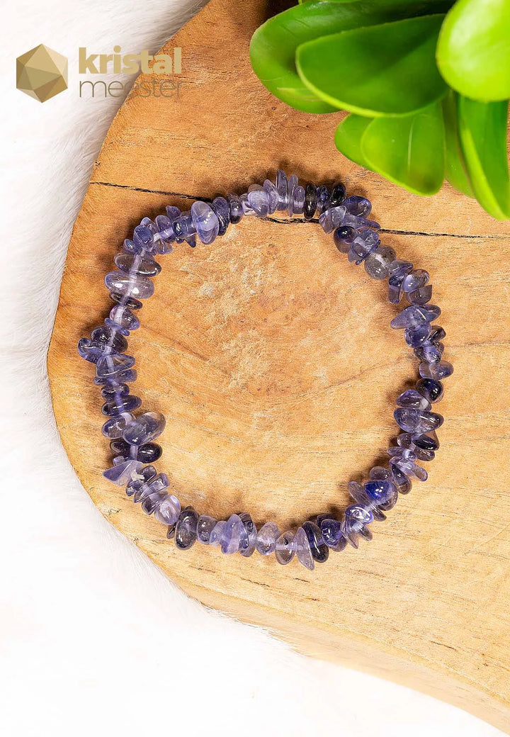 iolite Chip Bracelet