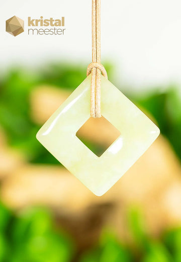 Jade Donut, vierkant - 35 mm