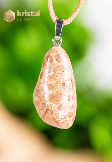 Kalkoolite Pendant with silver loop - no. 4